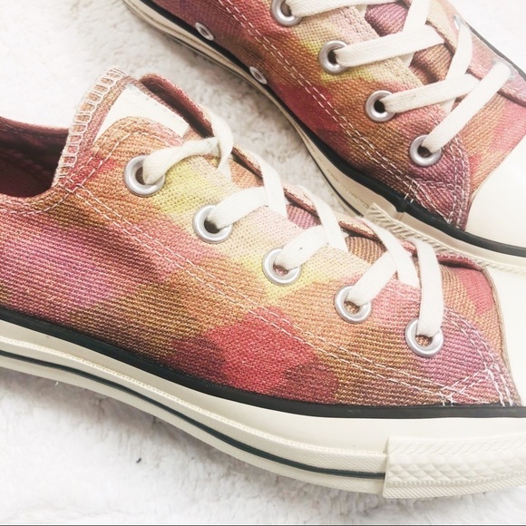 🔥MOVING SALE🔥 Converse Missoni pink plaid low top sneakers new condition sz6 - Picture 8 of 11